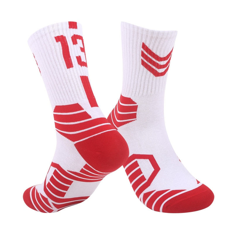 Professional Basketball Socks Sport For Kids Men Outdoor Cycling Climbing Running Fast-drying Breathable Adult Non-Slip 23 24